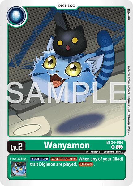 Wanyamon [BT24-004] [Time Stranger]
