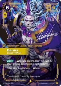 Spiritforged : Darius - Executioner (Signature) - 236*/221 - Showcase - Champion Unit