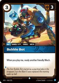 Spiritforged : Bubble Bot - 062/221 - Normal - Common - Unit