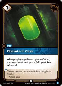 Spiritforged : Chemtech Cask - 063/221 - Normal - Common - Gear