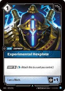 Spiritforged : Experimental Hexplate - 073/221 - Foil - Uncommon - Gear