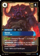 Spiritforged : Ornn - Forge God - 085/221 - Foil - Rare - Champion Unit