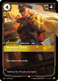 Spiritforged : Renata Glasc - Industrialist (Alternate Art) - 171a/221 - Foil - Showcase - Champion Unit