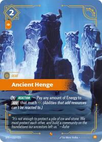 Spiritforged : Ancient Henge - 117/221 - Foil - Epic - Gear