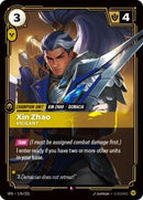 Spiritforged : Xin Zhao - Vigilant - 176/221 - Foil - Rare - Champion Unit