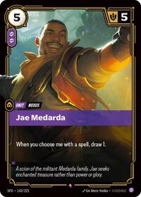 Spiritforged : Jae Medarda - 142/221 - Foil - Rare - Unit