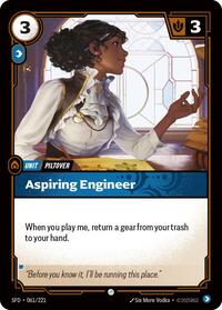 Spiritforged : Aspiring Engineer - 061/221 - Normal - Common - Unit