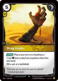 Spiritforged : Drag Under - 164/221 - Normal - Uncommon - Spell