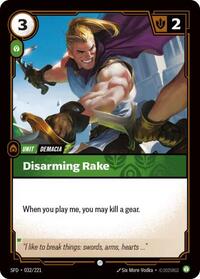Spiritforged : Disarming Strike - 032/221 - Normal - Common - Unit