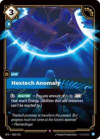 Spiritforged : Hextech Anomaly - 083/221 - Foil - Rare - Gear