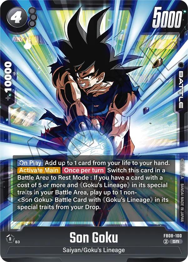 Son Goku (FB08-100) [Saiyan's Pride]