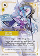 Spiritforged : Soraka - Wanderer (Overnumbered) - 239/221 - Showcase - Champion Unit