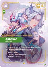 Spiritforged : Aphelios - Exalted (Signature) - 224*/221 - Showcase - Champion Unit