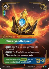 Spiritforged : Shurelya's Requiem - 192/221 - Foil - Epic - Signature Gear