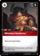 Spiritforged : Minotaur Reckoner - 014/221 - Normal - Uncommon - Unit