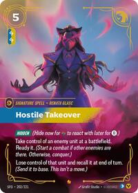 Spiritforged : Hostile Takeover - 202/221 - Foil - Epic - Signature Spell