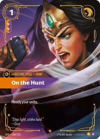 Spiritforged : On the Hunt - 204/221 - Foil - Epic - Signature Spell