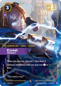 Spiritforged : Ezreal - Prodigy - 149/221 - Foil - Epic - Champion Unit