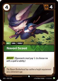 Spiritforged : Navori Scout - 037/221 - Foil - Common - Unit