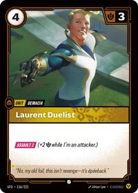 Spiritforged : Laurent Duelist - 156/221 - Foil - Common - Unit