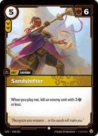 Spiritforged : Sandshifter - 158/221 - Normal - Common - Unit