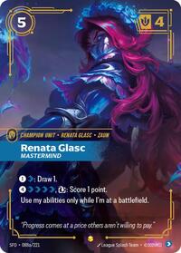 Spiritforged : Renata Glasc - Mastermind (Alternate Art) - 088a/221 - Foil - Showcase