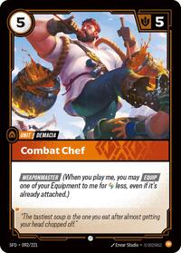 Spiritforged : Combat Chef - 092/221 - Normal - Common - Unit