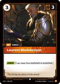 Spiritforged : Laurent Bladekeeper - 096/221 - Normal - Common - Unit
