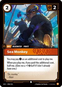 Spiritforged : Sea Monkey - 098/221 - Normal - Common - Unit