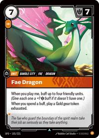 Spiritforged : Fae Dragon - 101/221 - Normal - Uncommon - Unit