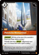 Spiritforged : Petricite Monument - 104/221 - Foil - Uncommon - Gear