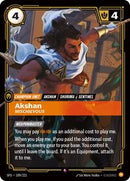 Spiritforged : Akshan - Mischievous - 109/221 - Foil - Rare - Champion Unit