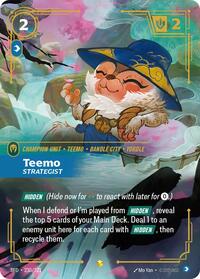 Spiritforged : Teemo - Strategist (Overnumbered) - 230/221 - Foil - Showcase - Champion Unit