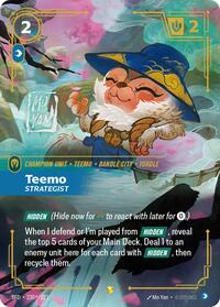 Spiritforged : Teemo - Strategist (Signature) - 230*/221 - Foil - Showcase - Champion Unit