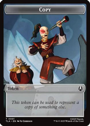 Copy (0001) // Clue (0016) Double-Sided Token (TLA-1 // 16) [Avatar: The Last Airbender]