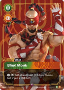 Lee Sin - Blind Monk (Metal) (257/298) - Riftbound Organized Play Promotional Cards Foil