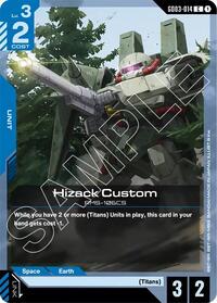 Steel Requiem : Hizack Custom - GD03-014 - Normal - Common