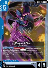 Steel Requiem : Baund Doc - GD03-015 - Normal - Common