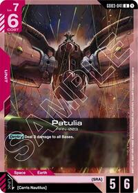Steel Requiem : Patulia - GD03-041 - Normal - Uncommon