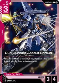 Steel Requiem : Duel Gundam (Assault Shroud) (GD03-042) - GD03-042 - Normal - Uncommon