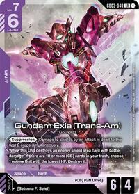 Steel Requiem : Gundam Exia (Trans-Am) - GD03-049 - Holofoil - Legend Rare