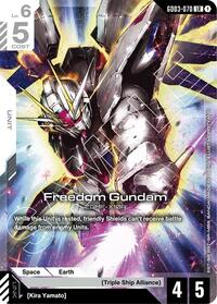 Steel Requiem : Freedom Gundam (GD03-070) - GD03-070 - Holofoil - Legend Rare