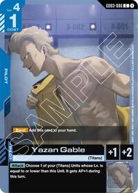 Steel Requiem : Yazan Gable - GD03-086 - Normal - Common