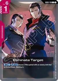 Steel Requiem : Eliminate Target - GD03-110 - Normal - Uncommon