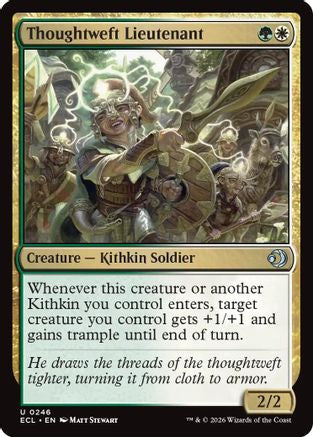 Thoughtweft Lieutenant (ECL-246) [Lorwyn Eclipsed] Foil