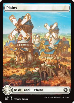 Plains (ECL-274) [Lorwyn Eclipsed] Foil