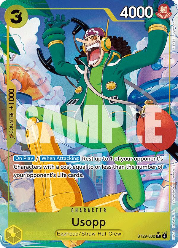 Usopp (Full Art) [Starter Deck: Egghead]