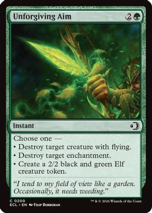 Unforgiving Aim (ECL-200) [Lorwyn Eclipsed]