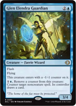 Glen Elendra Guardian (ECL-051) [Lorwyn Eclipsed]