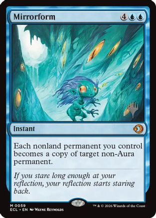 Mirrorform (PPECL-059) [Promo Pack: Lorwyn Eclipsed] Foil